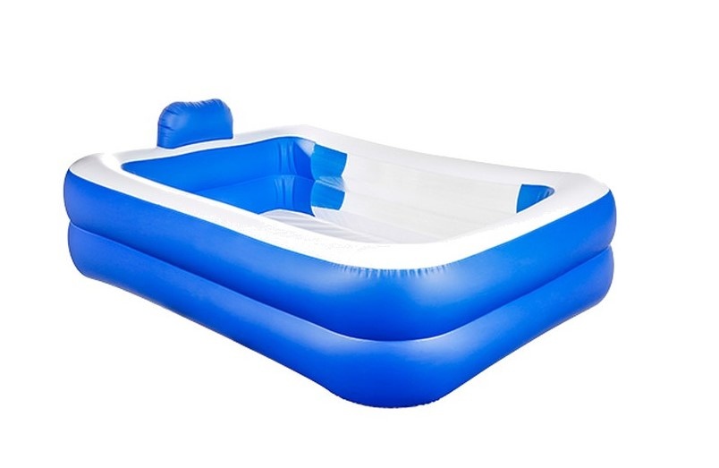 Haushalt - Familienschwimmbad mit Kissen - 200x150x50cm