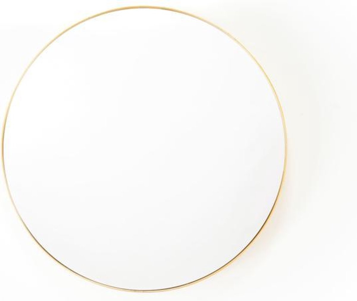 Housevitamin - Spiegel - Metall - Ø 40cm - Gold