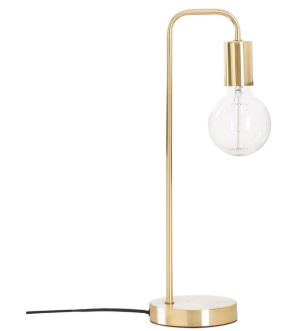 Tafellamp Metaal Goud H46