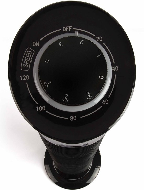 Livoo - Turmventilator - Schwarz - Ø22 cm