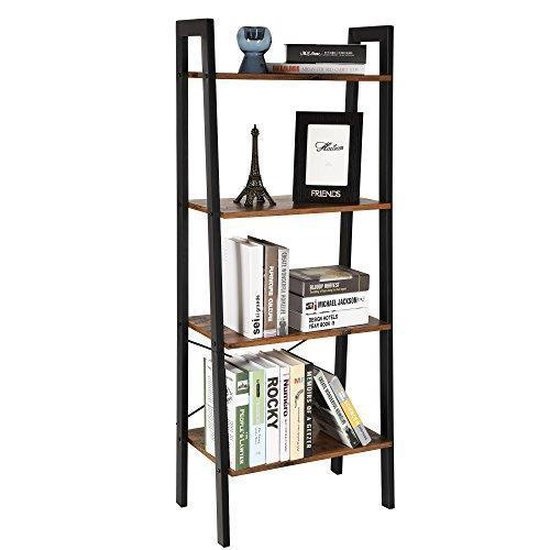 Parya Home - Bücherregal - Metall - Schwarz