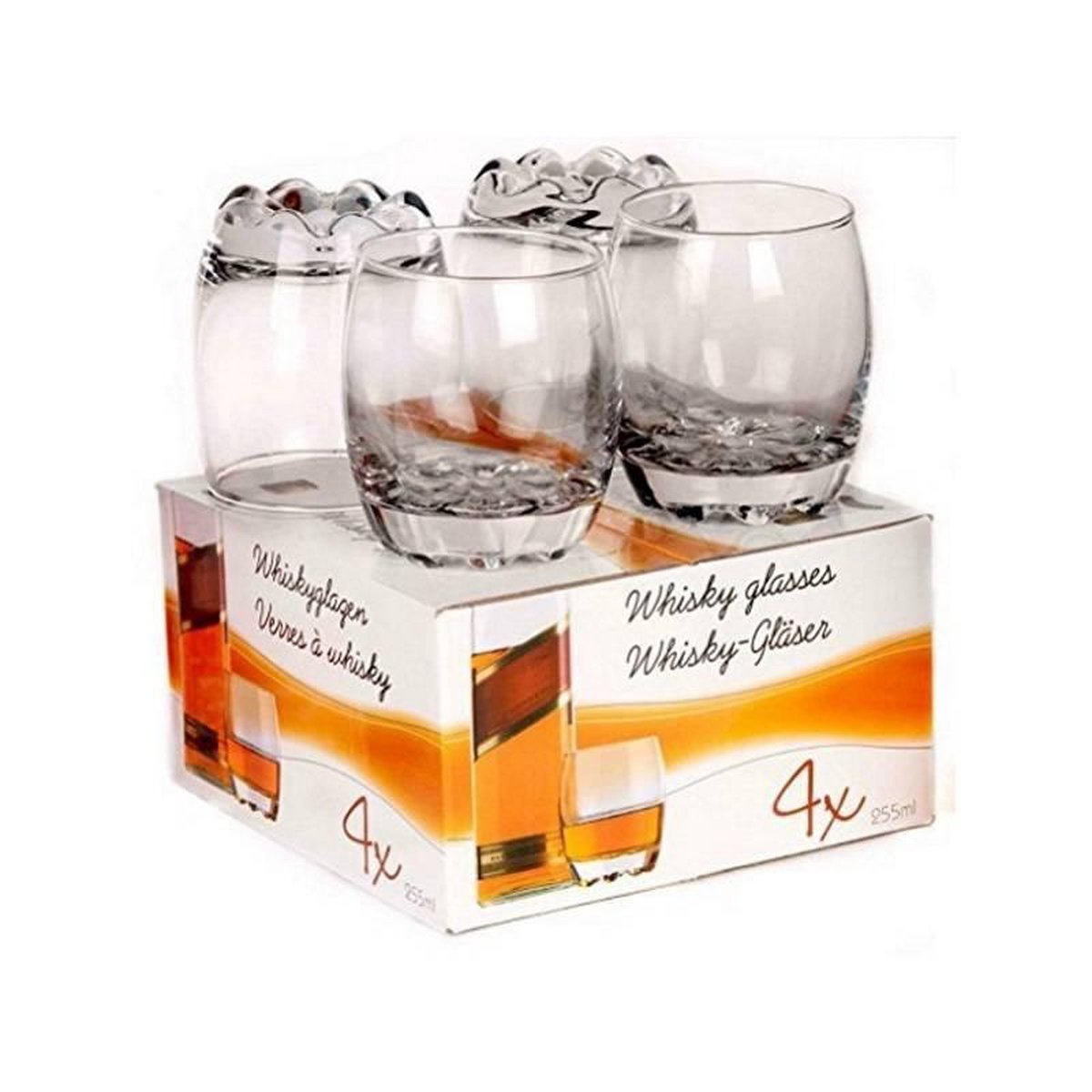 Chique Whisky Glasses - Set Of 4