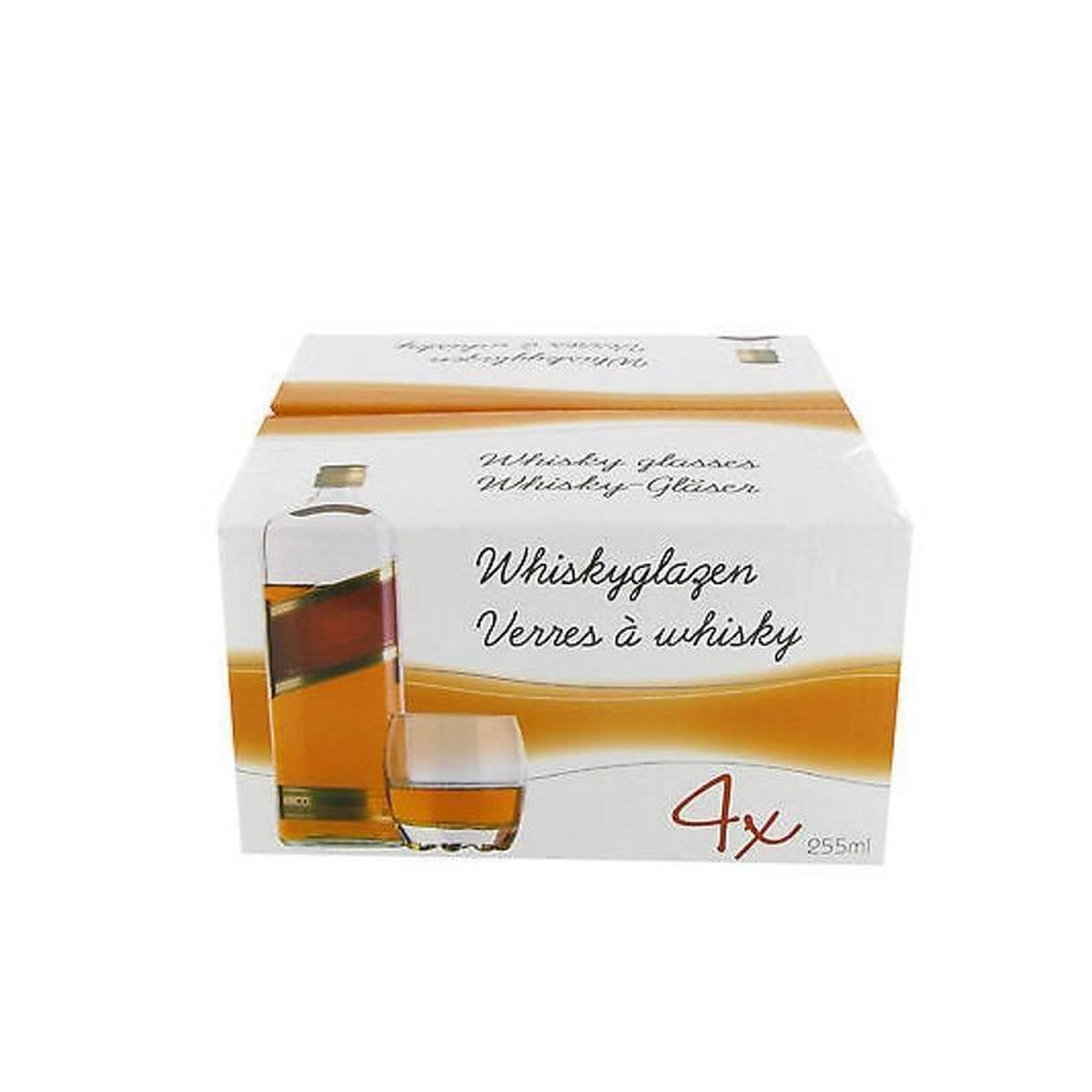 Chique Whisky Glasses - Set Of 4