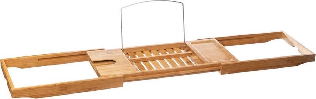 Five® - Bambus-Badebrett ausziehbar - braun
