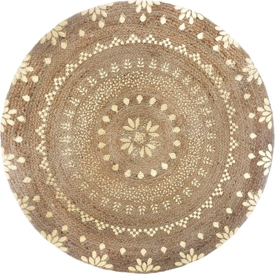 Atmosphera - Vloerkleed - Jute - Ø115 cm