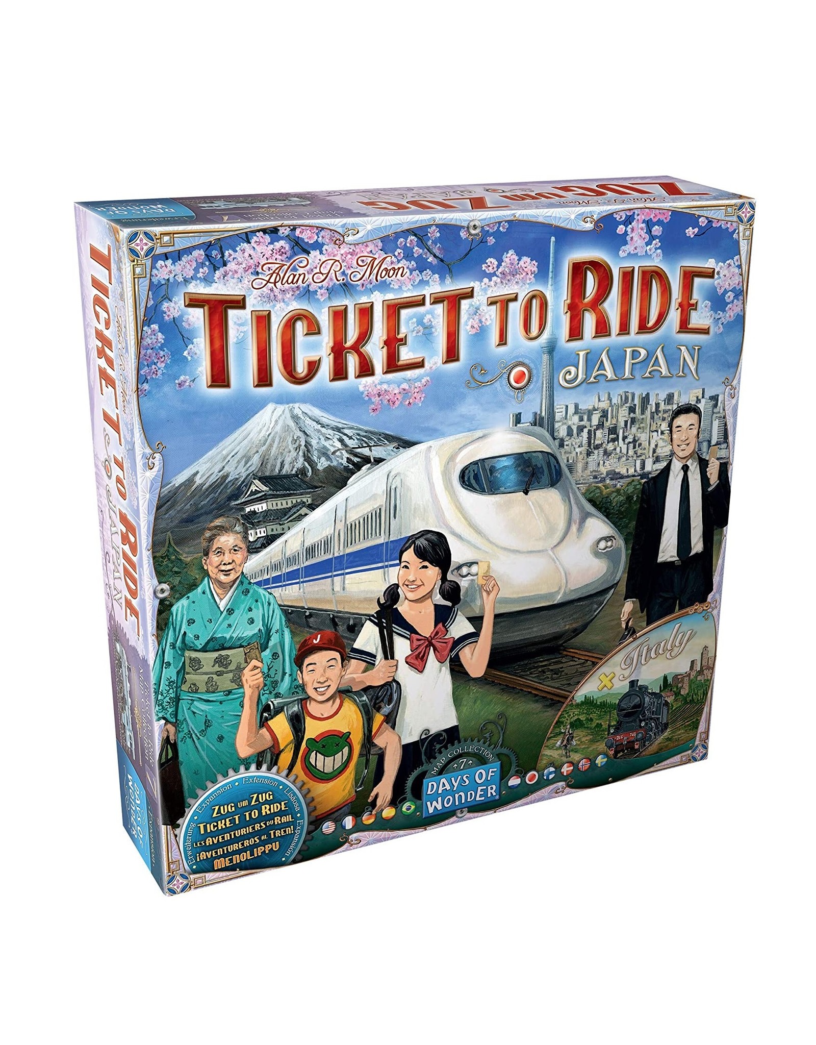 Ticket to Ride - Japan & Italië - Uitbreiding - Bordspel