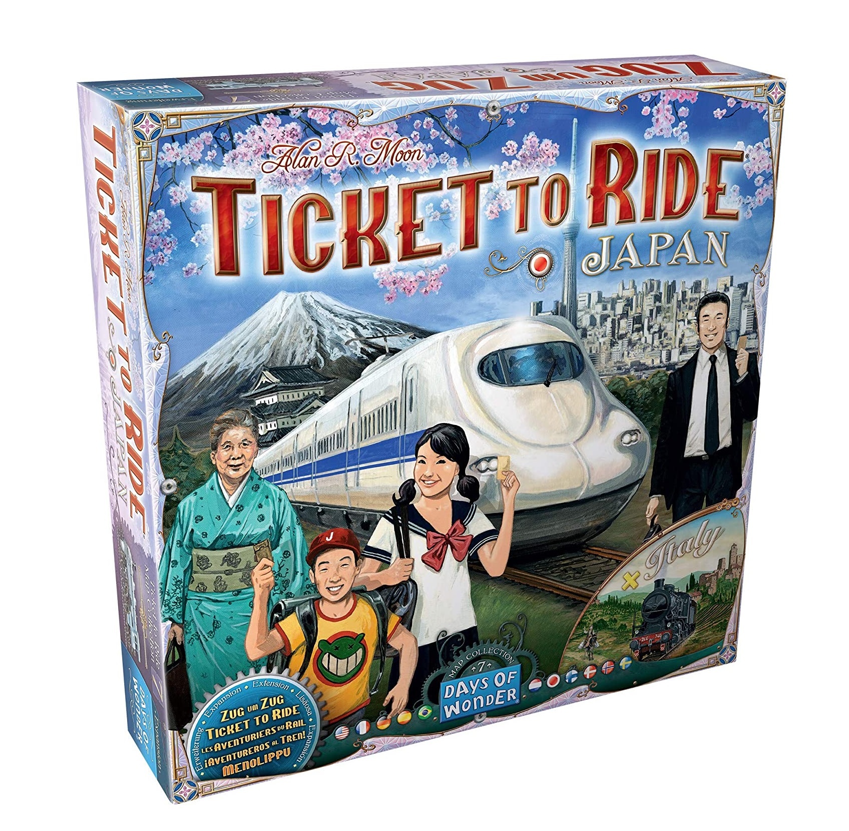 Ticket to Ride - Japan&Italië - Uitbreiding - Bordspel Ticket to Ride - Japan&Italië - Uitbreiding - Bordspel