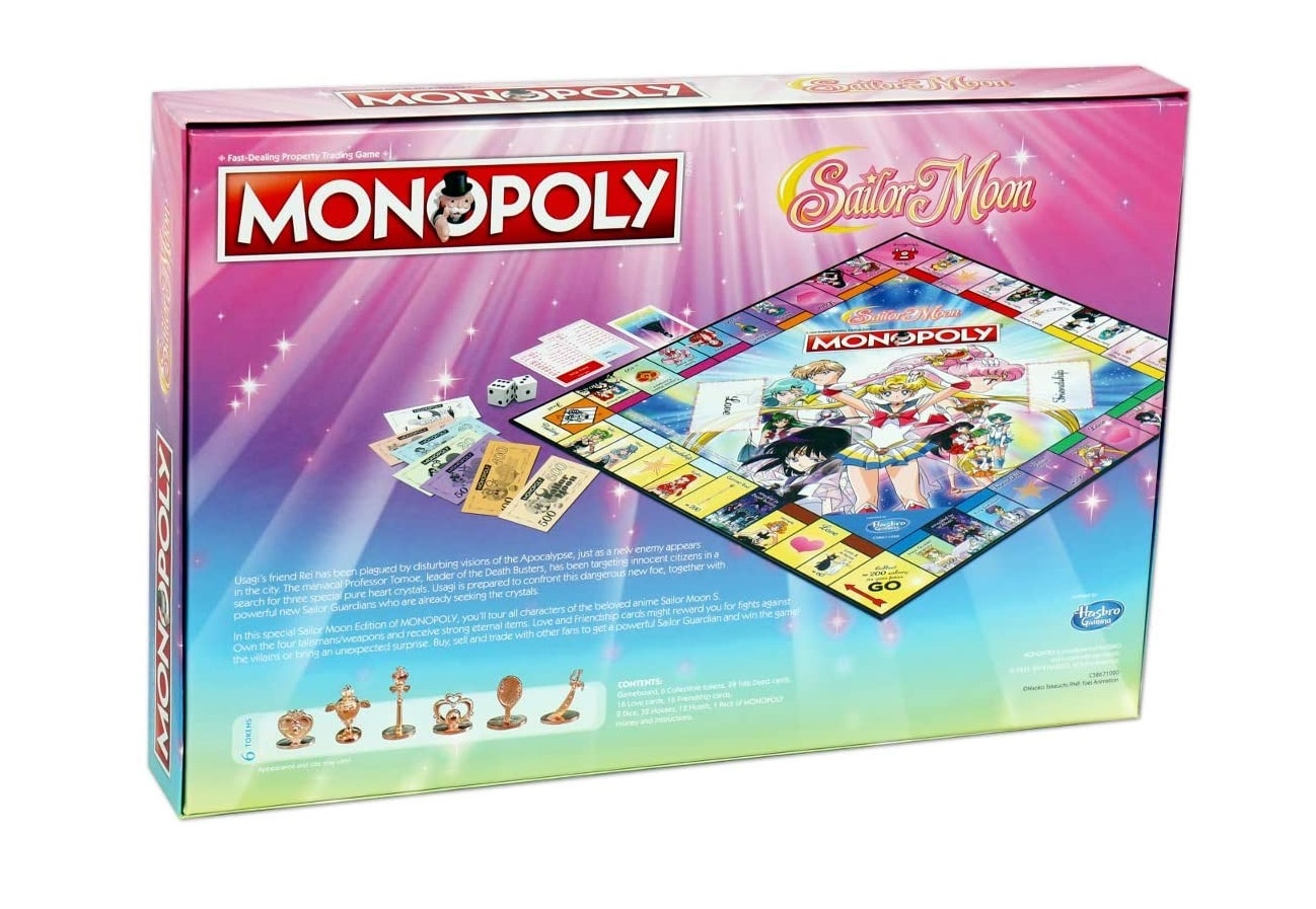 Monopoly - Sailor Moon - Bordspel - Engelstalige versie