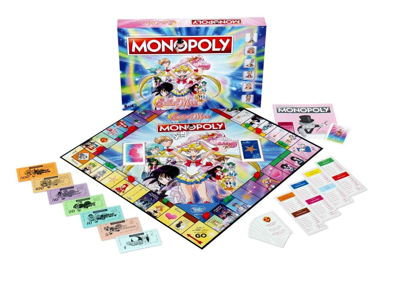 Monopoly - Sailor Moon - Bordspel - Engelstalige versie