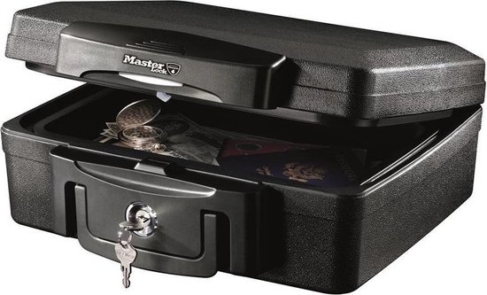 Masterlock - Dokumentensafe - Schwarz - Feuerbeständig