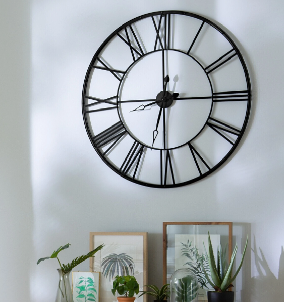 Atmosphera - Industriell - Wanduhr - Ø70 cm