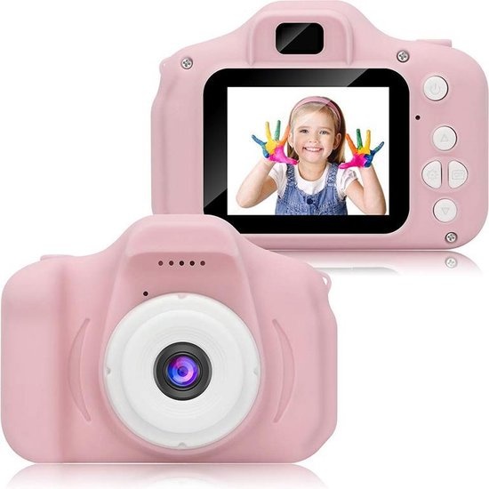 Denver Kca-1330 - Digitale Kindercamera Full Hd - Foto & Video - 3 Spelletjes - Roze