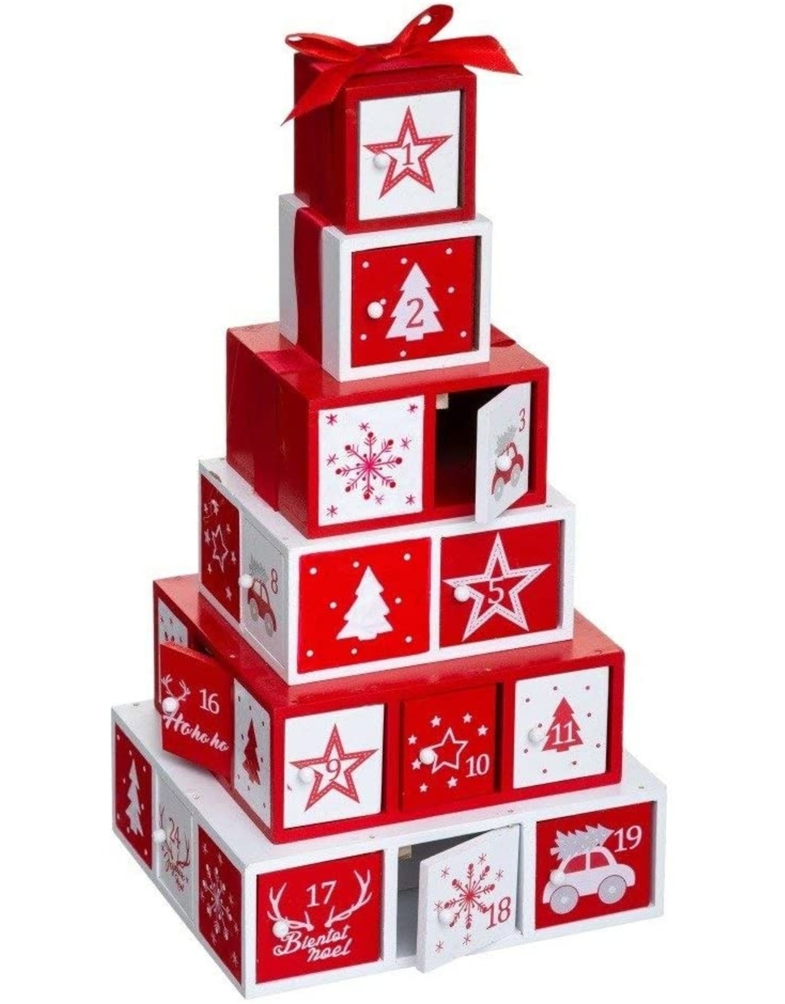 Fééric Lights and Christmas® Adventskalender - Piramide - Kerst Kalender - 24 Dagen