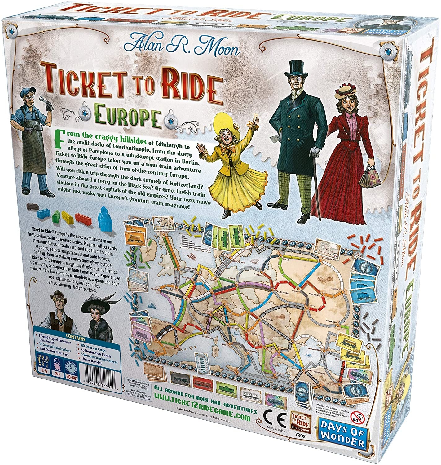 Ticket Ride - Europa - Bordspel Parya