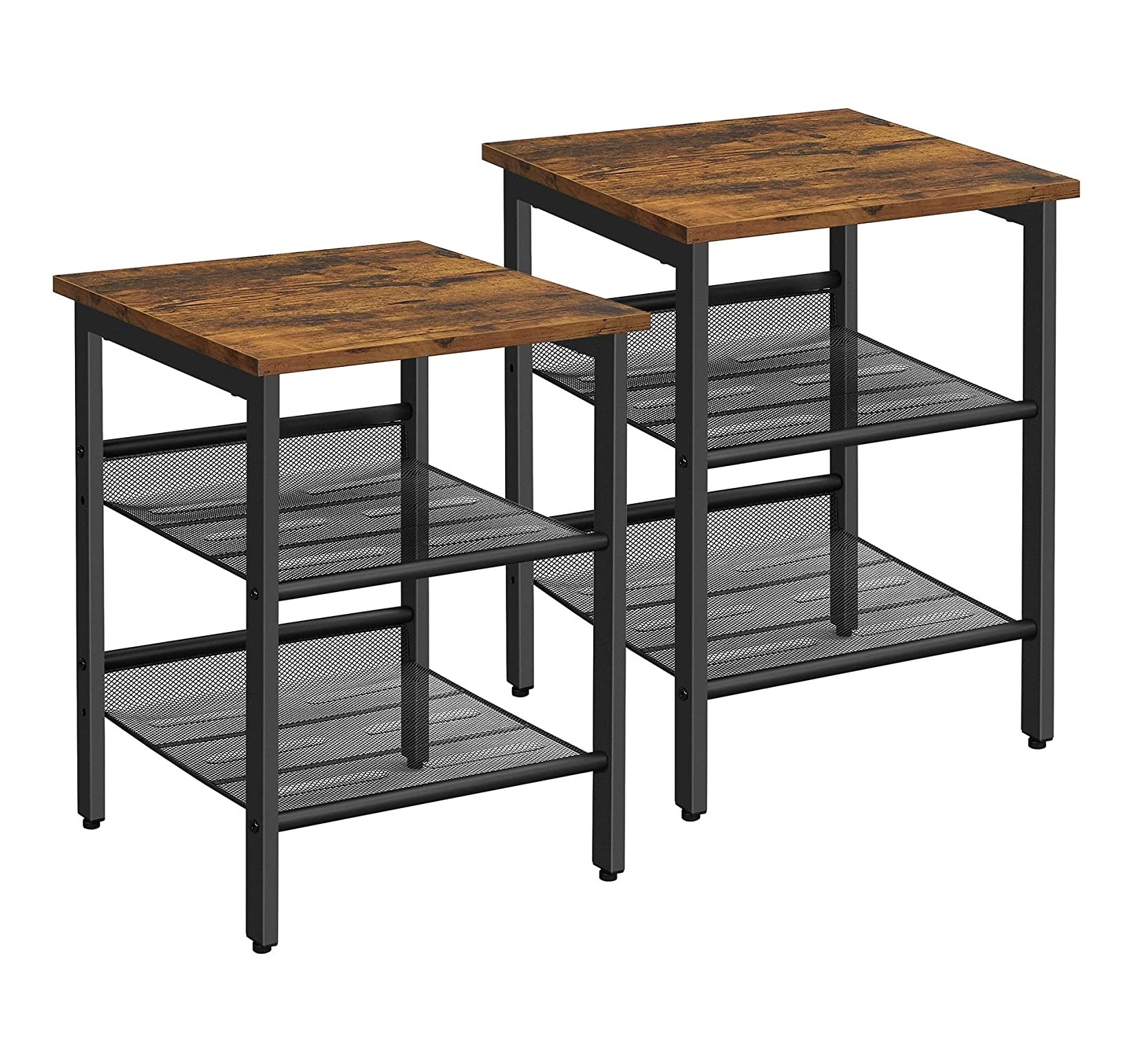 Parya Home - Beistelltisch - 2er-Set - Vintage