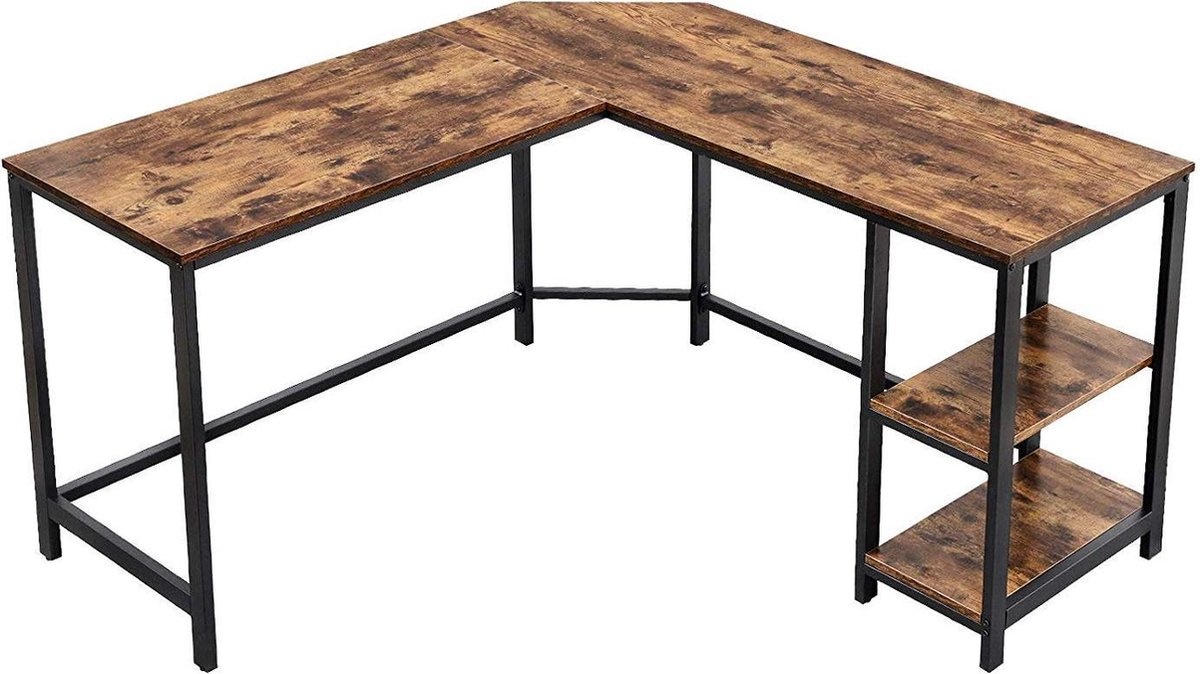 Vasagle - Schreibtisch - Vintage - 138x76x50 cm