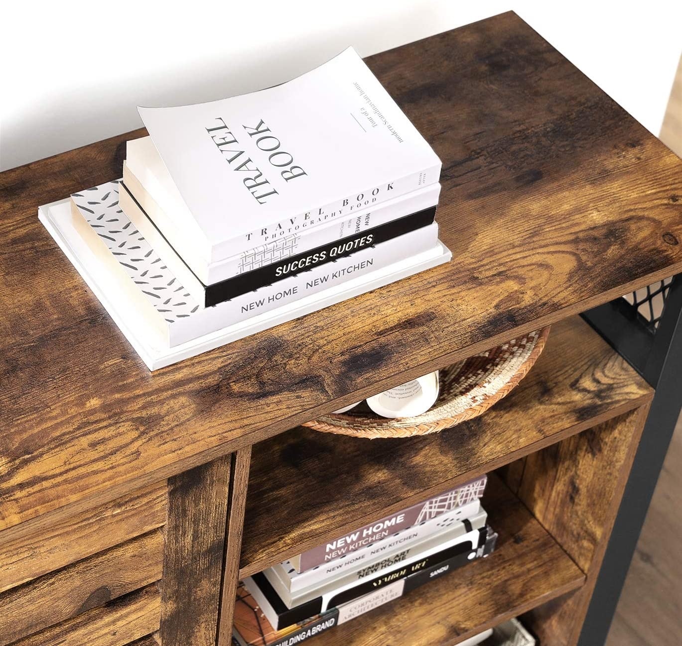 Parya Home - Sideboard - Industriell - Braun - Holz