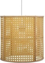 Hanglamp van bamboe webbing -ø 28 cm - Beige Hanglamp van bamboe webbing -ø 28 cm - Beige