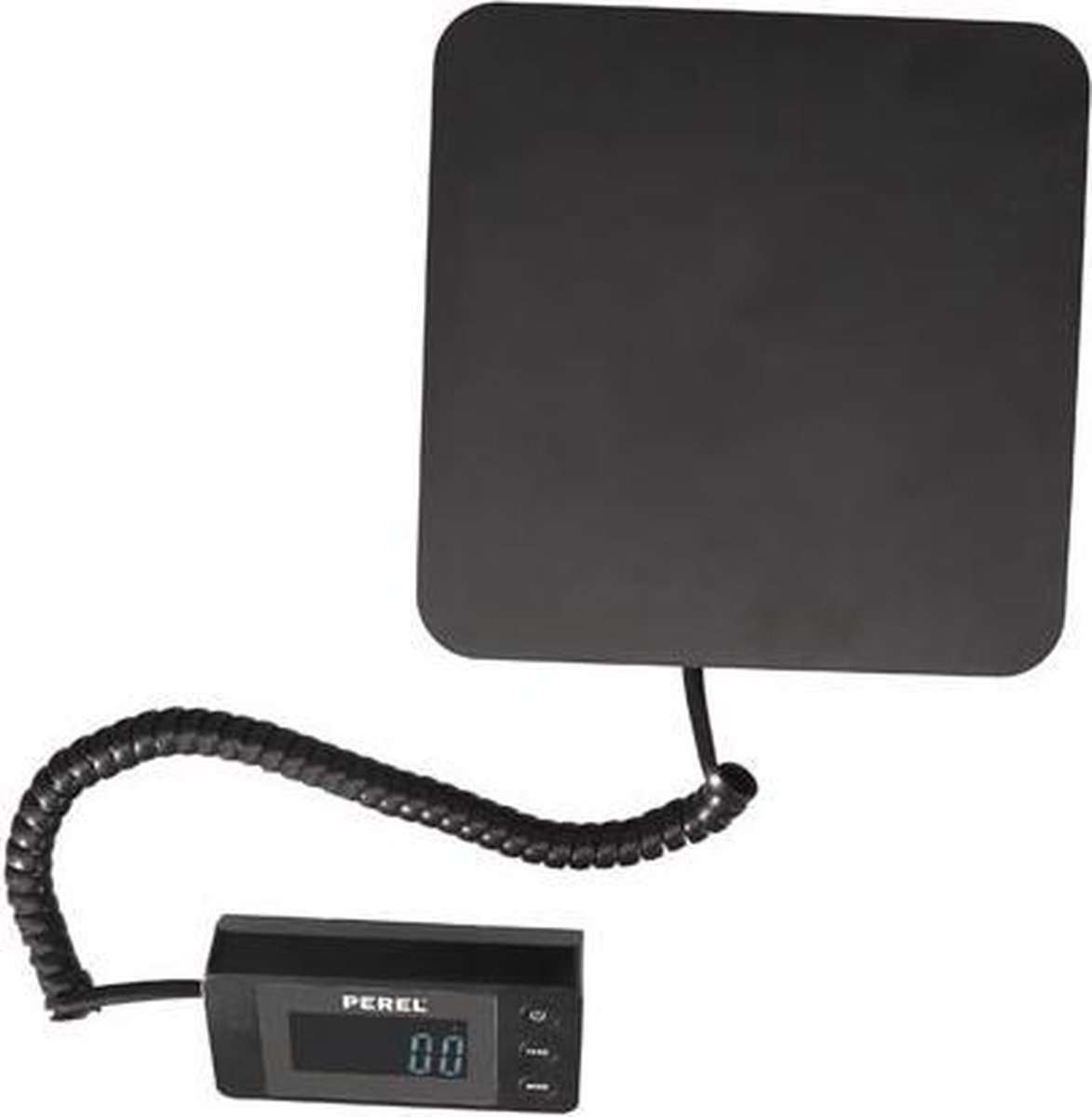Perel - Postweegschaal - Met Display - Zwart