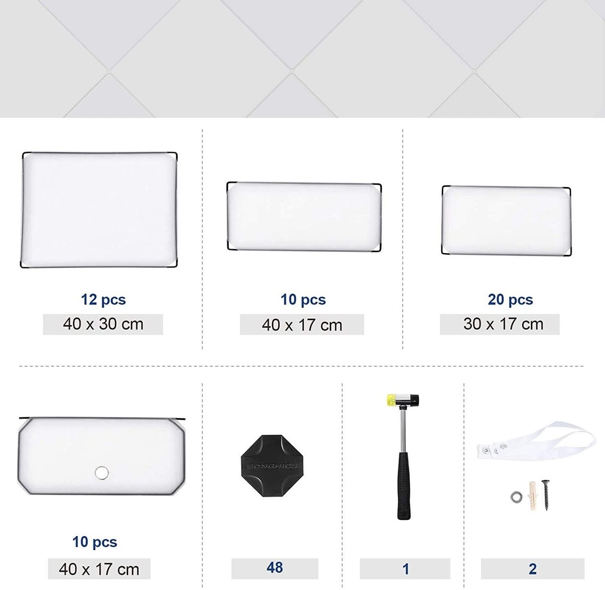 Schoenenrek, DIY, 10 niveaus, van PP-kunststof, halftransparant wit