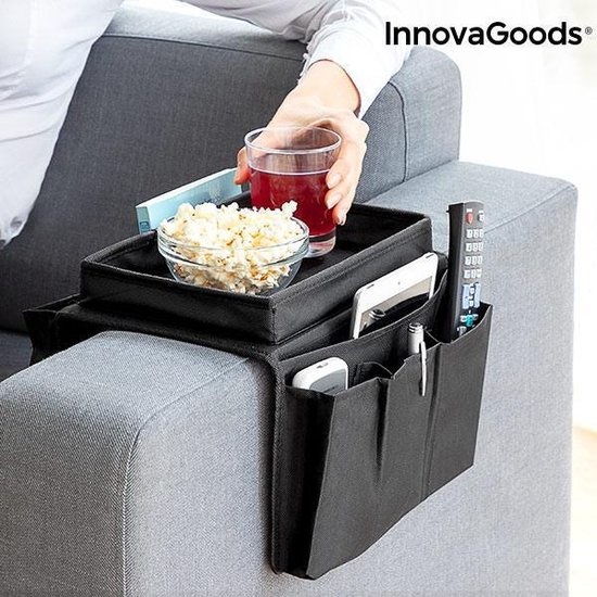 InnovaGoods - Organizer Für Die Couch - Schwarz