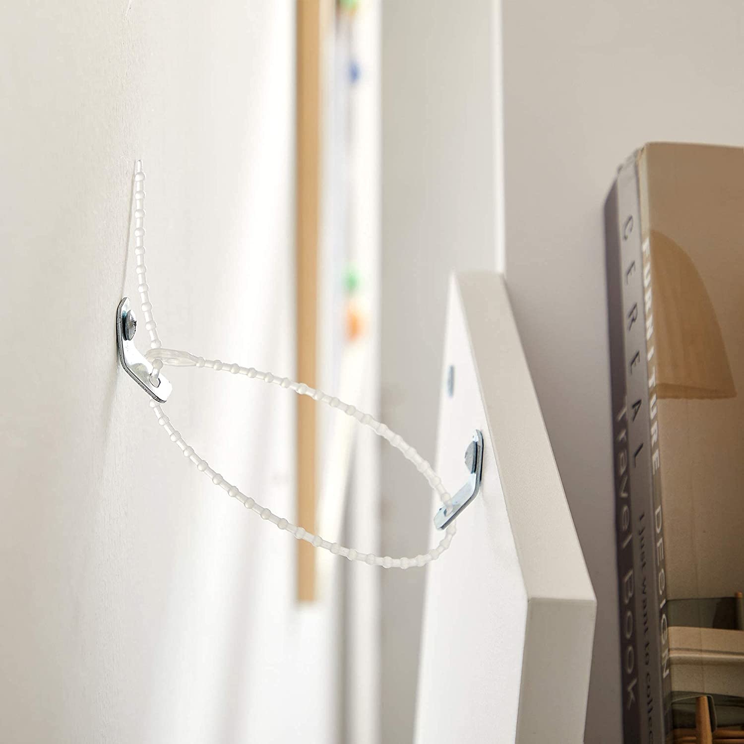 Parya Home - Weißes Bücherregal - Stehendes Bücherregal - 8 Fachböden - Holz