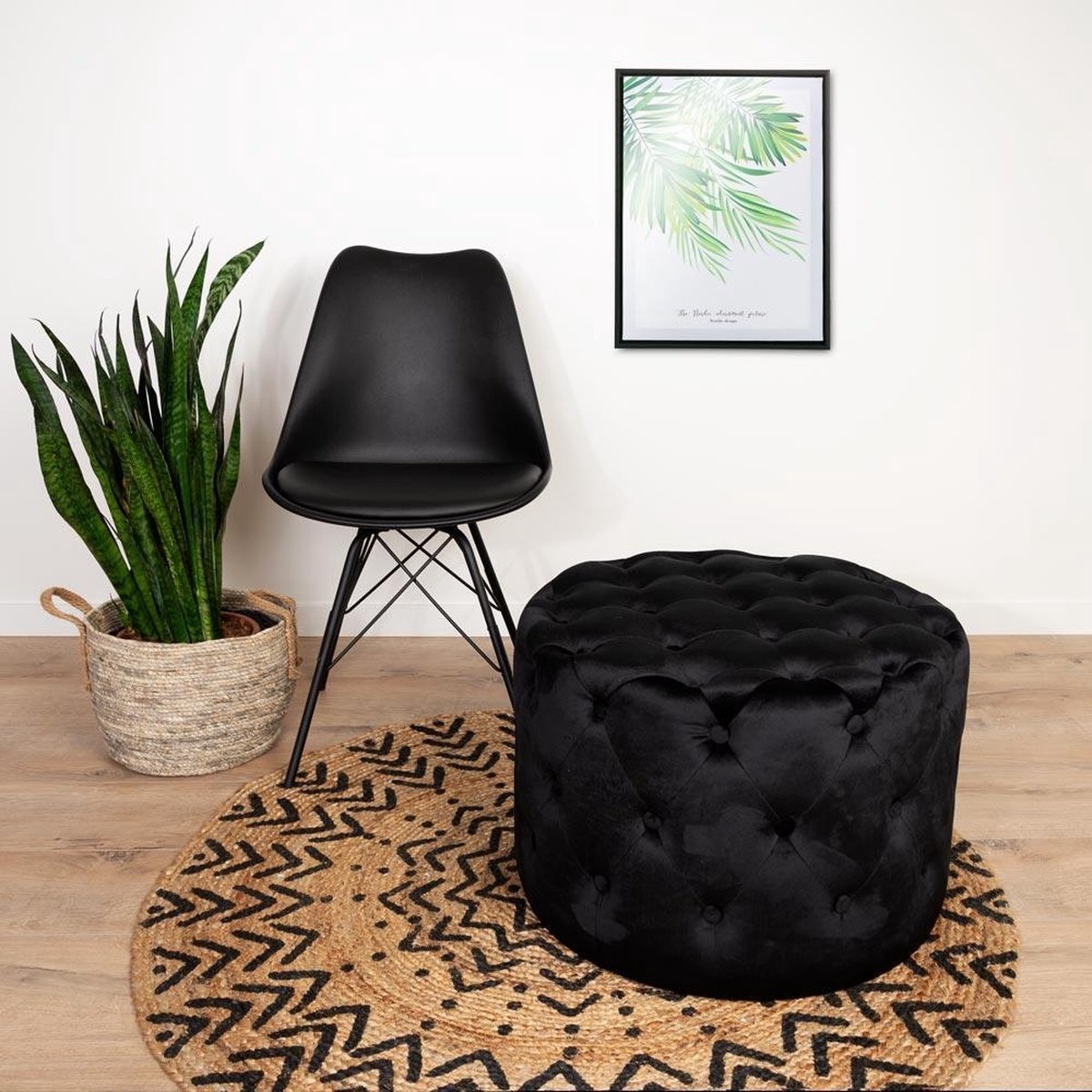 Carpet Round - Graphic Patterns - Jute D120 - Arrows