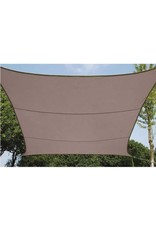 Shade cloth - Square - 5 x 5 m - Taupe