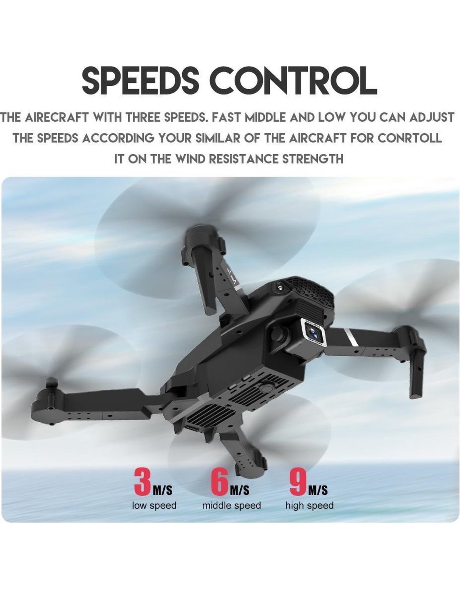 Mini Drone F89 with 1080P HD Camera - Indoor & Outdoor