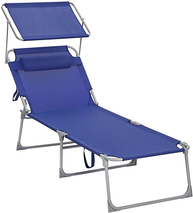 Parya Garden - Tuinstoel - 71 x 200 x 38 cm - Donkerblauw Parya Garden - Tuinstoel - 71 x 200 x 38 cm - Donkerblauw