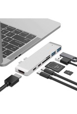 Parya Official Parya Official - Pro Dock X - met HDMI ingang - Voor Macbook - EV
