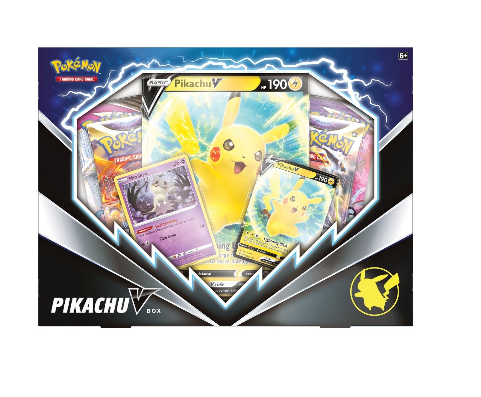 Pokémon - TCG Pikachu - V-Box Kaarten
