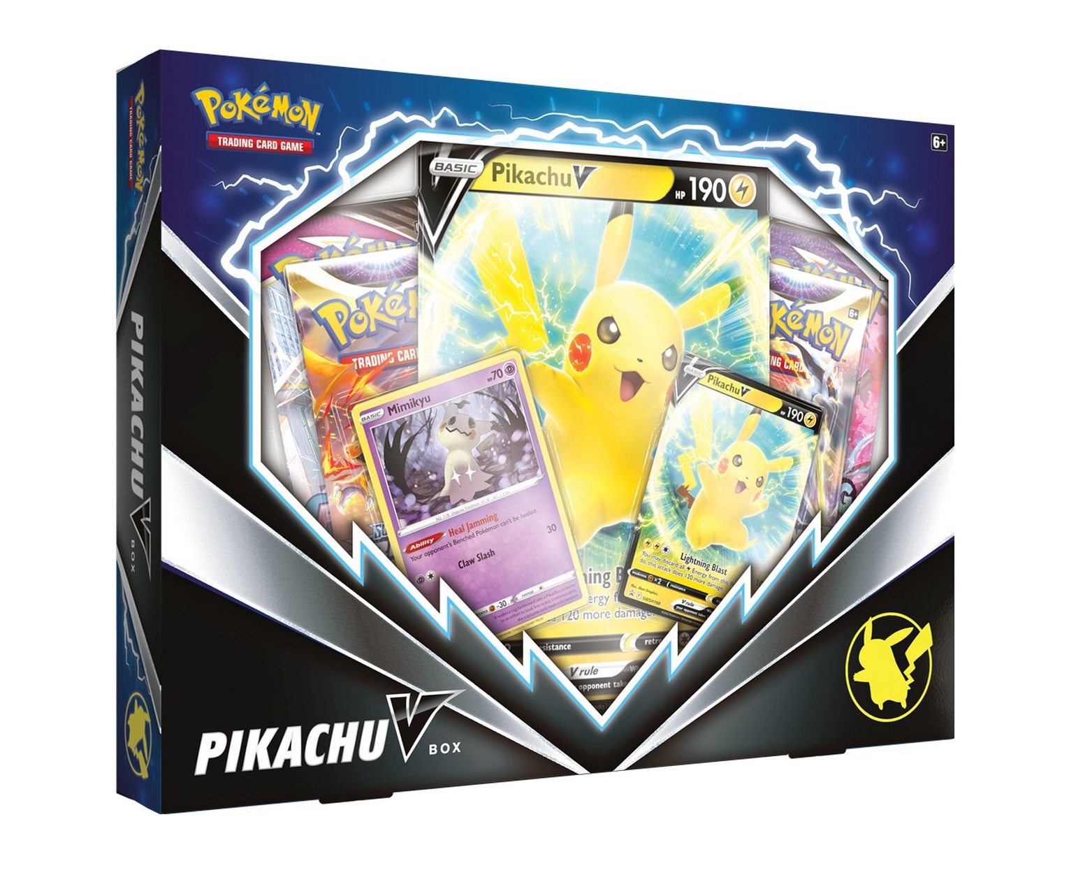 Pokémon - TCG Pikachu - V-Box Kaarten