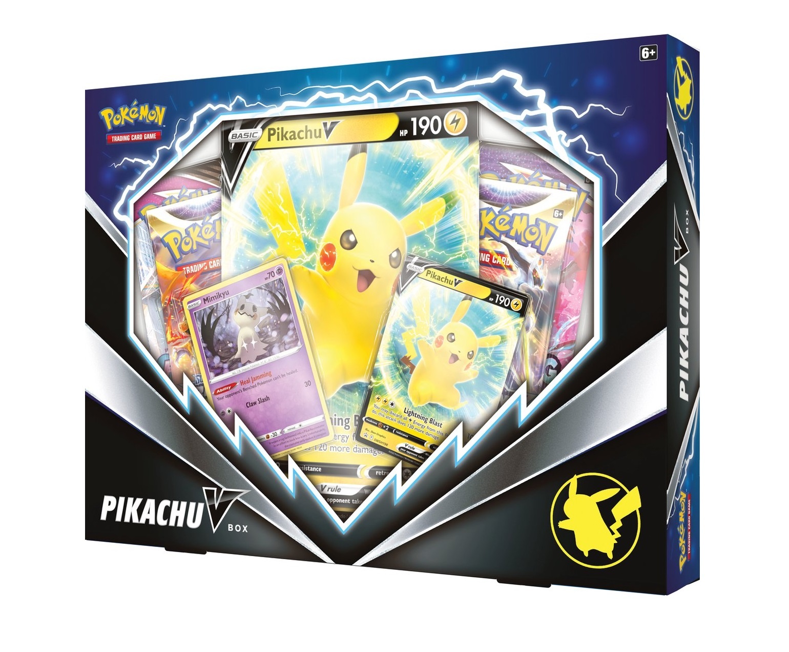 Pokémon - TCG Pikachu - V-Box Kaarten