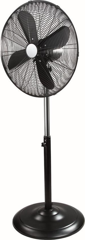 Livoo retro statiefventilator ø 45 cm zwart