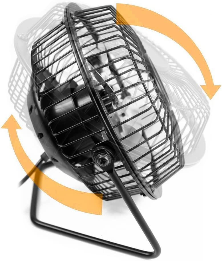 Esperanza USB Ventilator Yugo 6 inch - Zwart - Koller 2