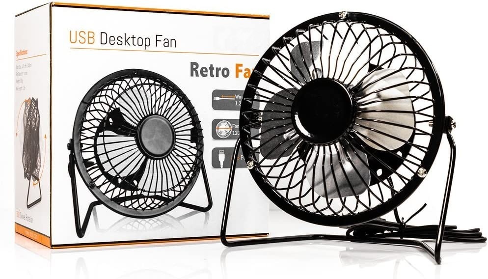 Esperanza USB Ventilator Yugo 6 inch - Zwart - Koller 2
