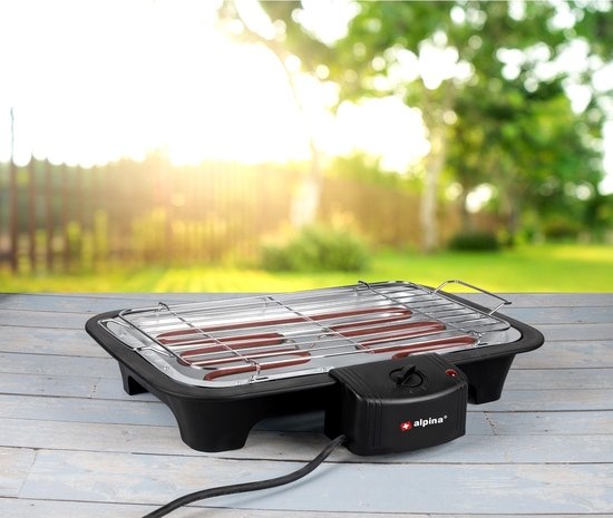 Alpina BBQ - Electric - 2-in-1 - Indoor and Outdoor - 2000W