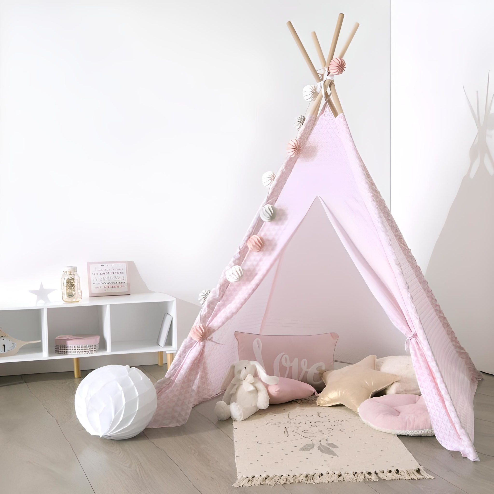 Atmosphere - Kinder Tipi Zelt - Spielzelt - Rosa