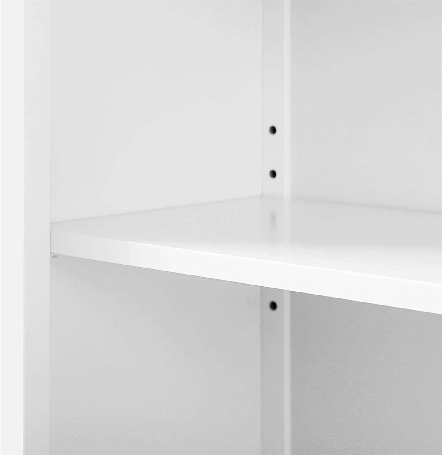 Parya Home - Badkamerkast - Badkamermeubel - 1 Lade - 2 Deuren - Hout - Wit