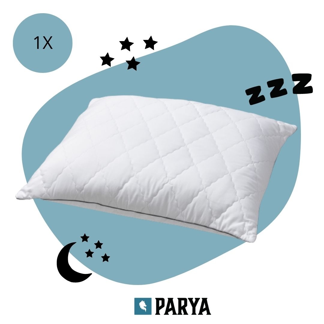Parya Home - Hotel-Kissen Doha - 60x70cm - Weiß - Koller