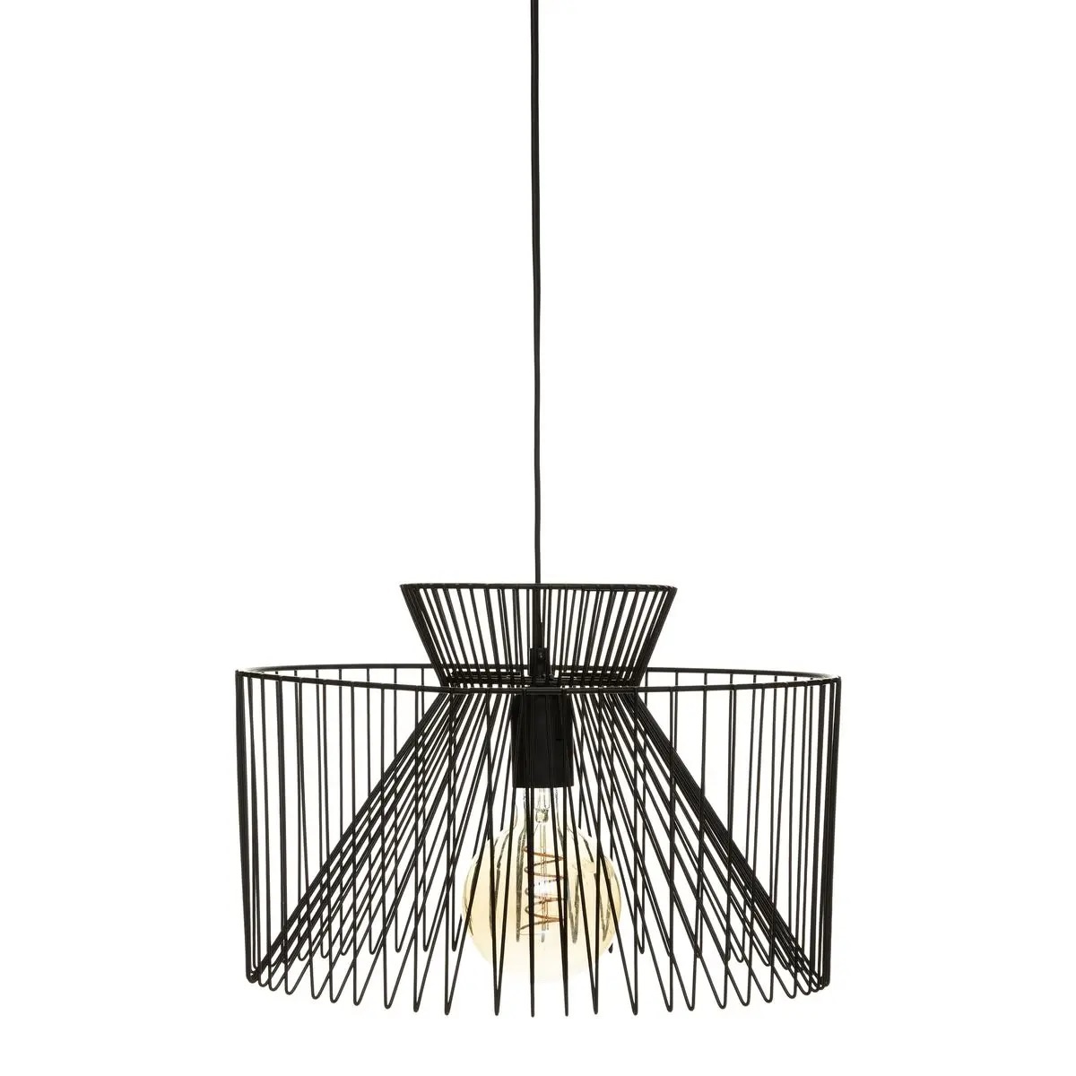 Atmosphera - - Hanglamp Dario - Industrieel - Zwart - Metaal Atmosphera - - Hanglamp Dario - Industrieel - Zwart - Metaal