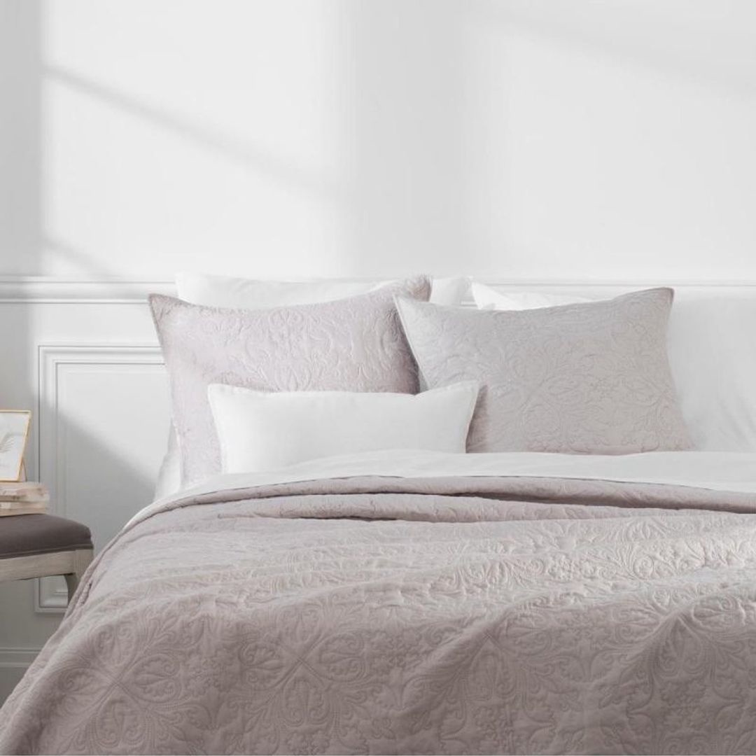 Atmosphera - Bedspreads - Taupe - 260x240 cm