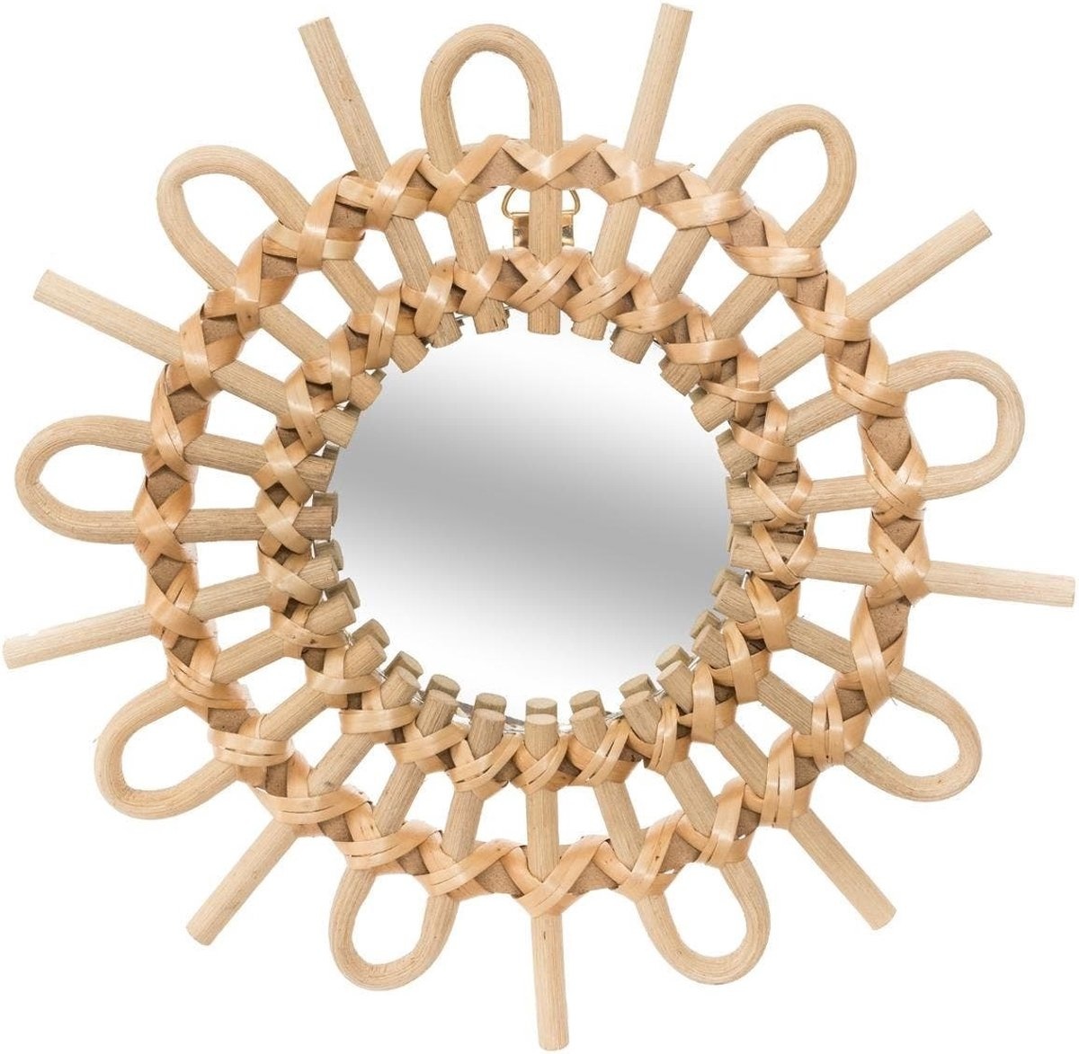 Atmosphera - Round Mirror - Rattan - Set Of 3