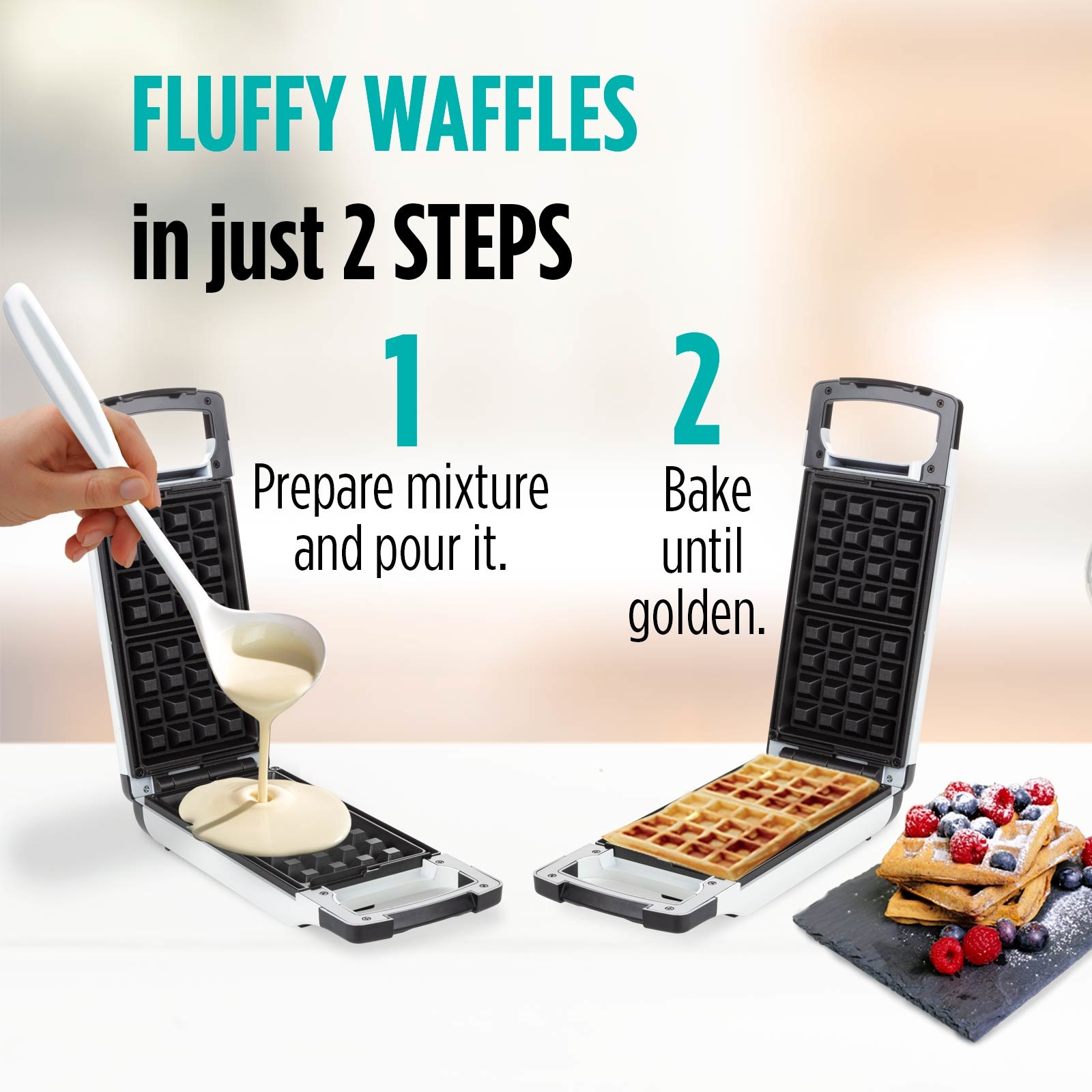 Belgian Wafelmaker Infinity, 800W