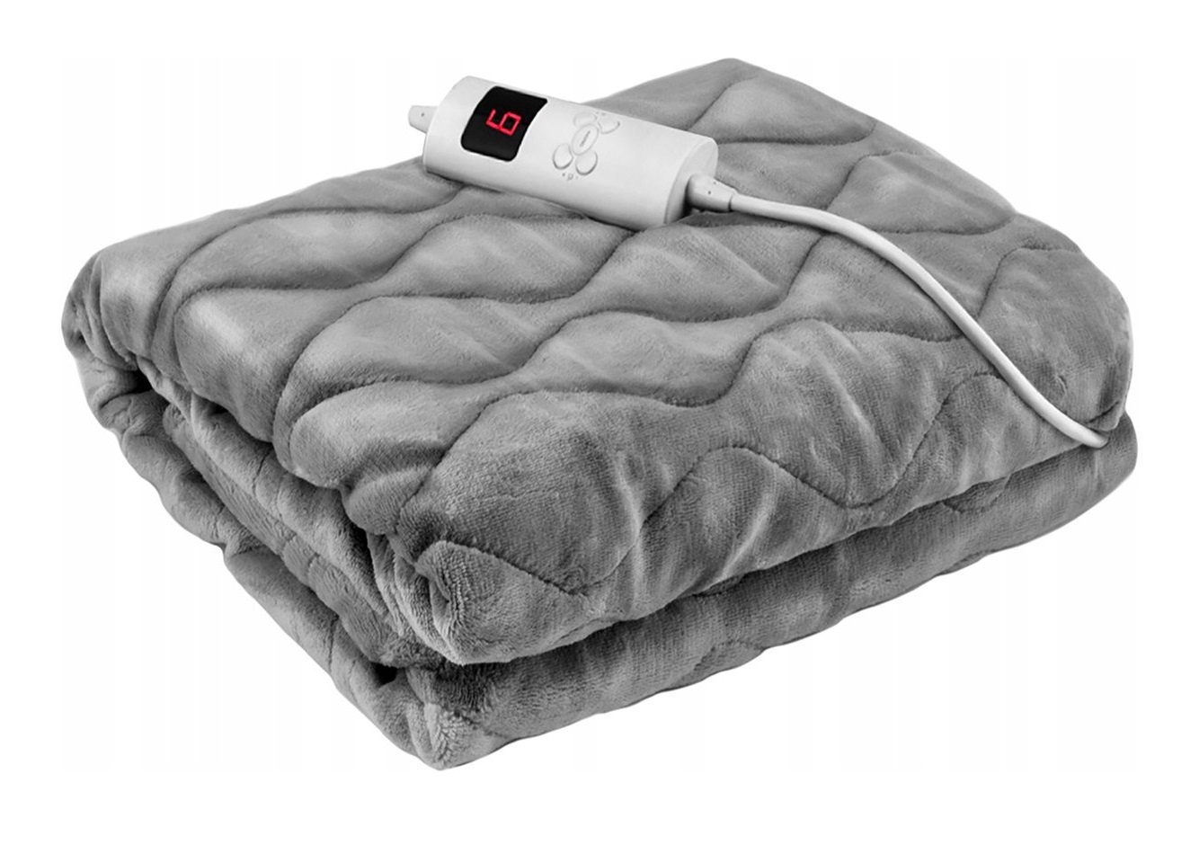 Malatec Elektrische Deken - Onderdeken - Warmte Deken - 2 Persoons - Grijs Malatec Elektrische Deken - Onderdeken - Warmte Deken - 2 Persoons - Grijs