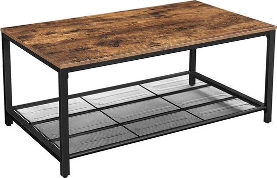 Vasagle - Salontafel - Hout - 106.2 x 45 x 60.2 cm Vasagle - Salontafel - Hout - 106.2 x 45 x 60.2 cm