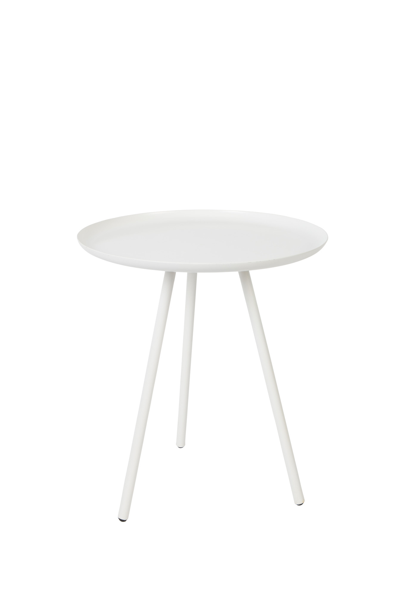 Parya Home - Bijzettafel - Salontafel -39x39cm- Wit Parya Home - Bijzettafel - Salontafel -39x39cm- Wit