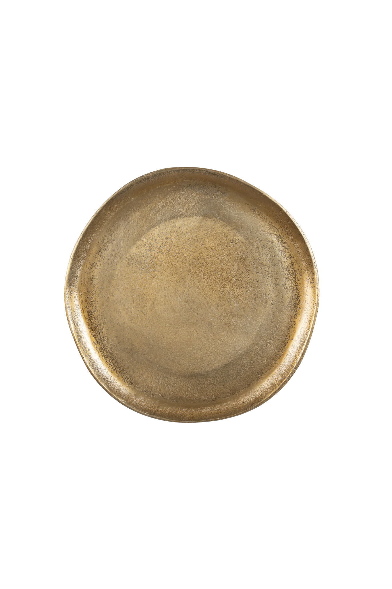 Parya Home - bord Jace - antiek - goud - 38 cm Parya Home - bord Jace - antiek - goud - 38 cm