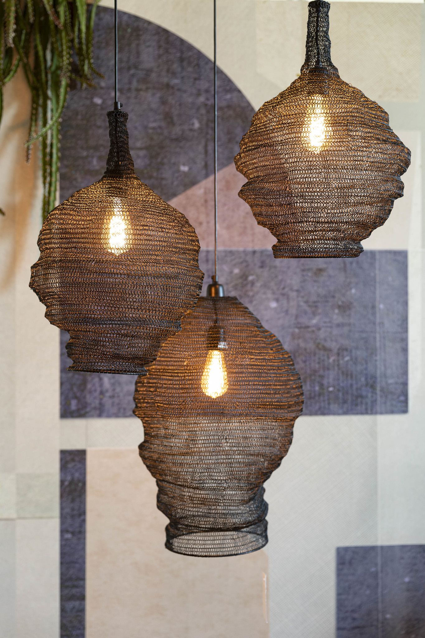 Parya Home - Elvis Hanglamp - Zwart - 39cm